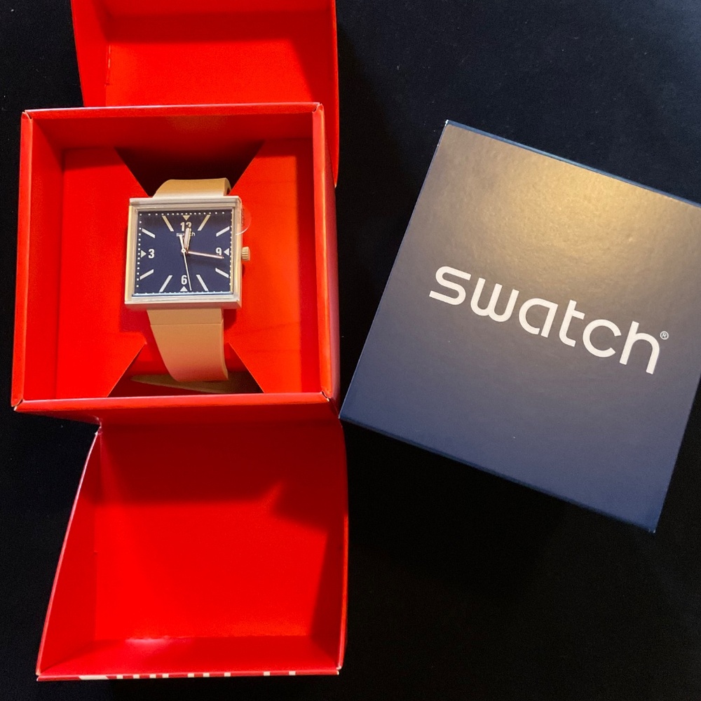 Swatch What if... Tariffs Limited Edition Watch Brand New in Box